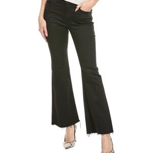 Frame Denim Le Easy Flare Jeans in Blackfinn size 26